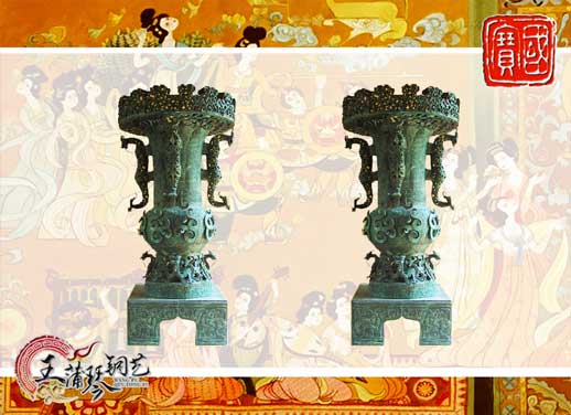曾侯乙銅尊，武漢東湖賓館雕塑